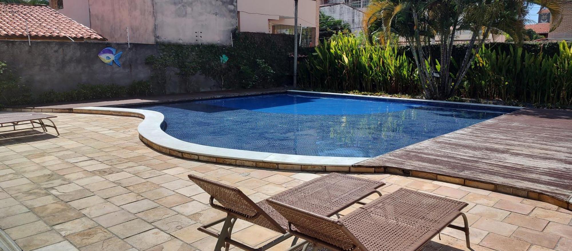 Laguna Beach Flat - Luxo Frente Para Piscina ปอร์โต จิ กาลินญาส ภายนอก รูปภาพ
